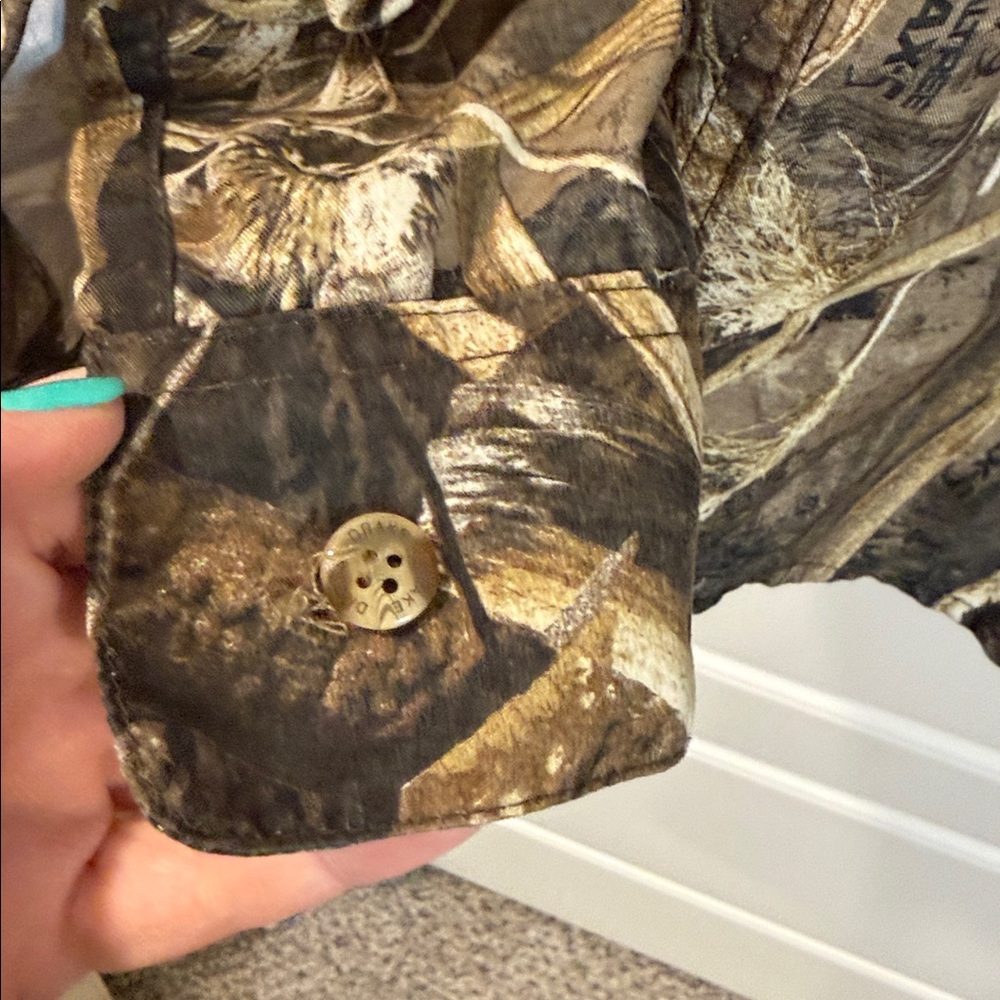 Drake Waterfowl EST Camo Flyweight Wingshooter's Pattern Shirt Medium - Picture 7 of 8